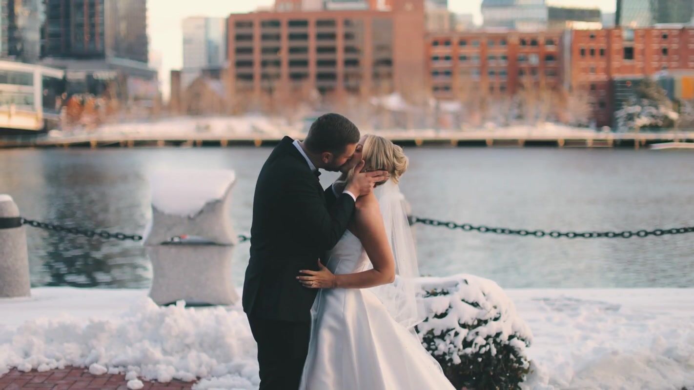 Phoebe William The InterContinental Boston Wedding Highlight Video — wedding film by Brighter Lights, Boston